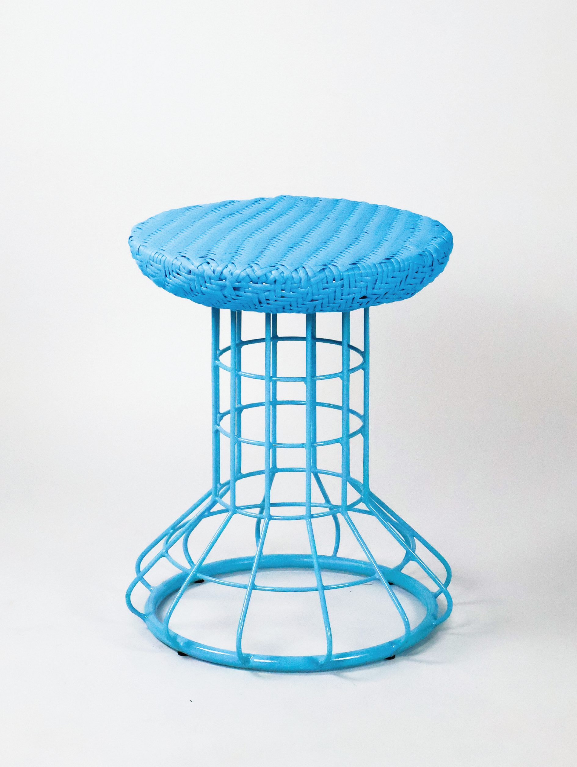 Onyx Stool - Azure Blue-01